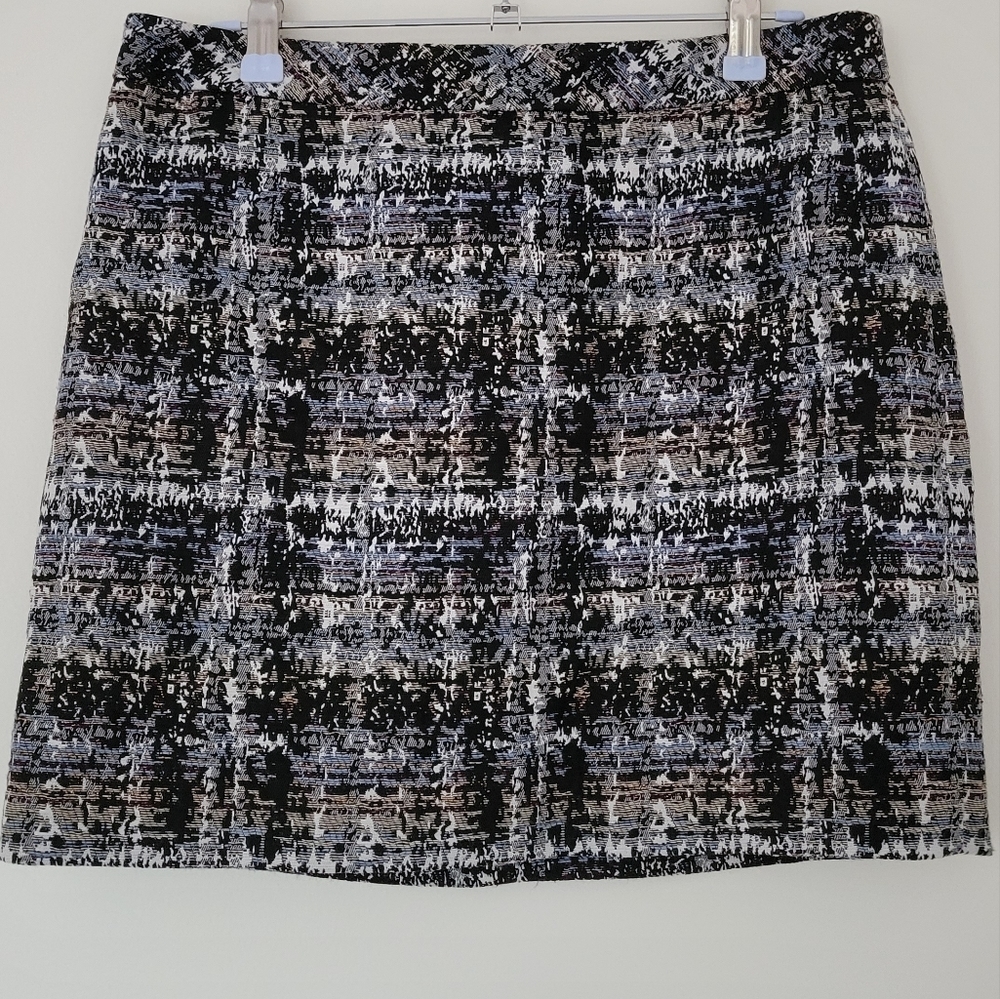 J.crew Tweed Style Mini Skirt Size 4‎